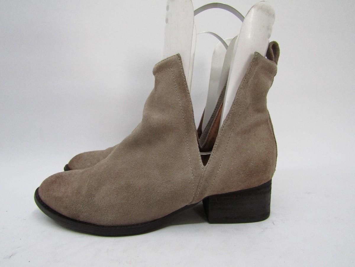 Jeffrey Campbell Womens Size M Brown Suede Ankle Fashion Boots