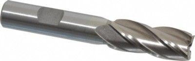 Value Collection 9/16'', 1-3/8'' LOC, 1/2'' Shank Diam, 3-3/8'' OAL, 4 Flute, Hig...
