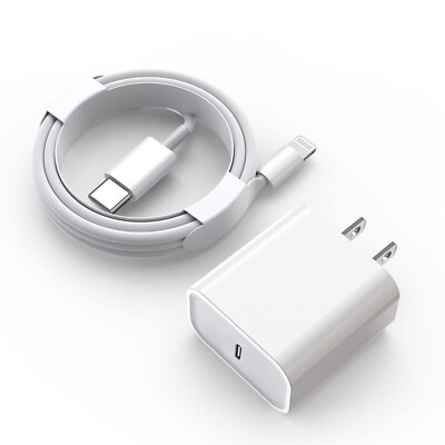 Original USB-C Fast Charger For iPhone 16 15 14 13 12 Pro Max XS 8 Type C Cable