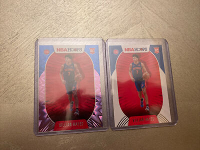 Killian Hayes 2020-21 NBA Hoops - Pink Explosion + BASE Card