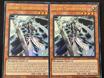 YUGIOH SILENT SWORDSMAN DECK- MAGICIAN- LV- ULTRA- MIRROR FORCE