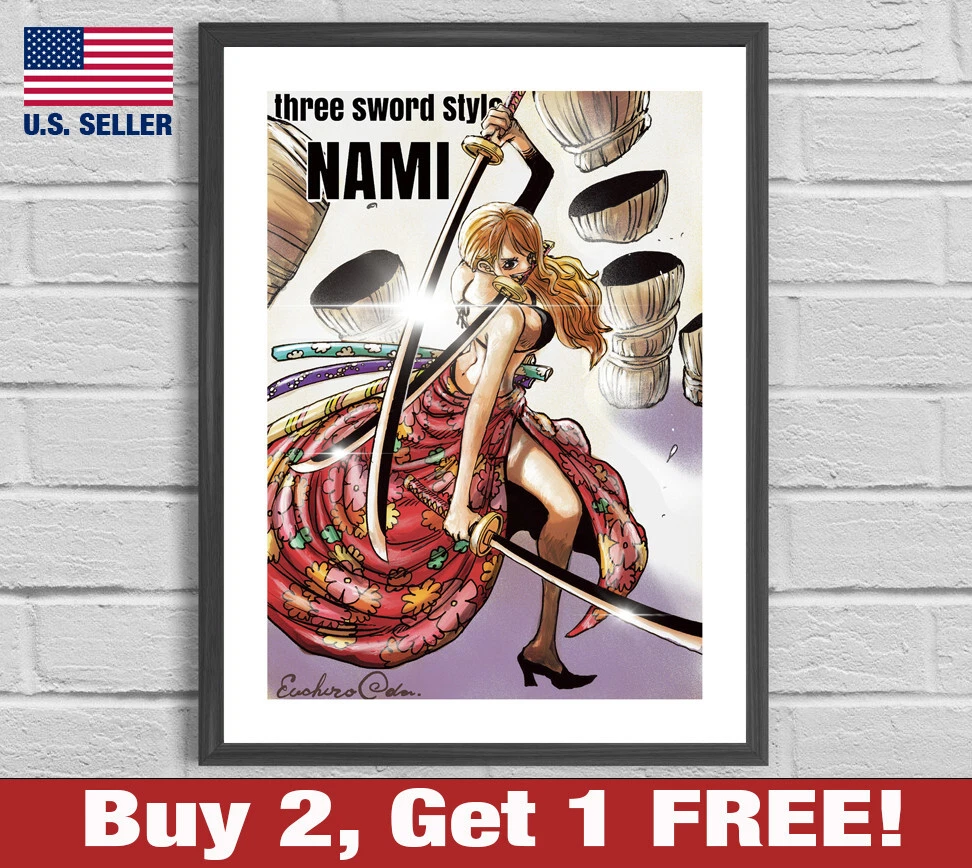 One Piece Three Sword Style Nami Figure Comes in Two Versions