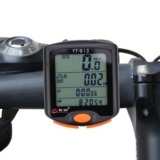 Bike Bicycle SPEEDOMETER Cycle Digital Odometer Computer MPH KMH Waterproof LCD