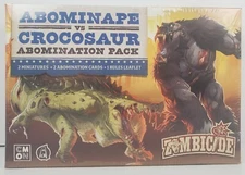 Zombicide Undead Or Alive Abominape vs Crocosaur Kickstarer Exclusive CMON