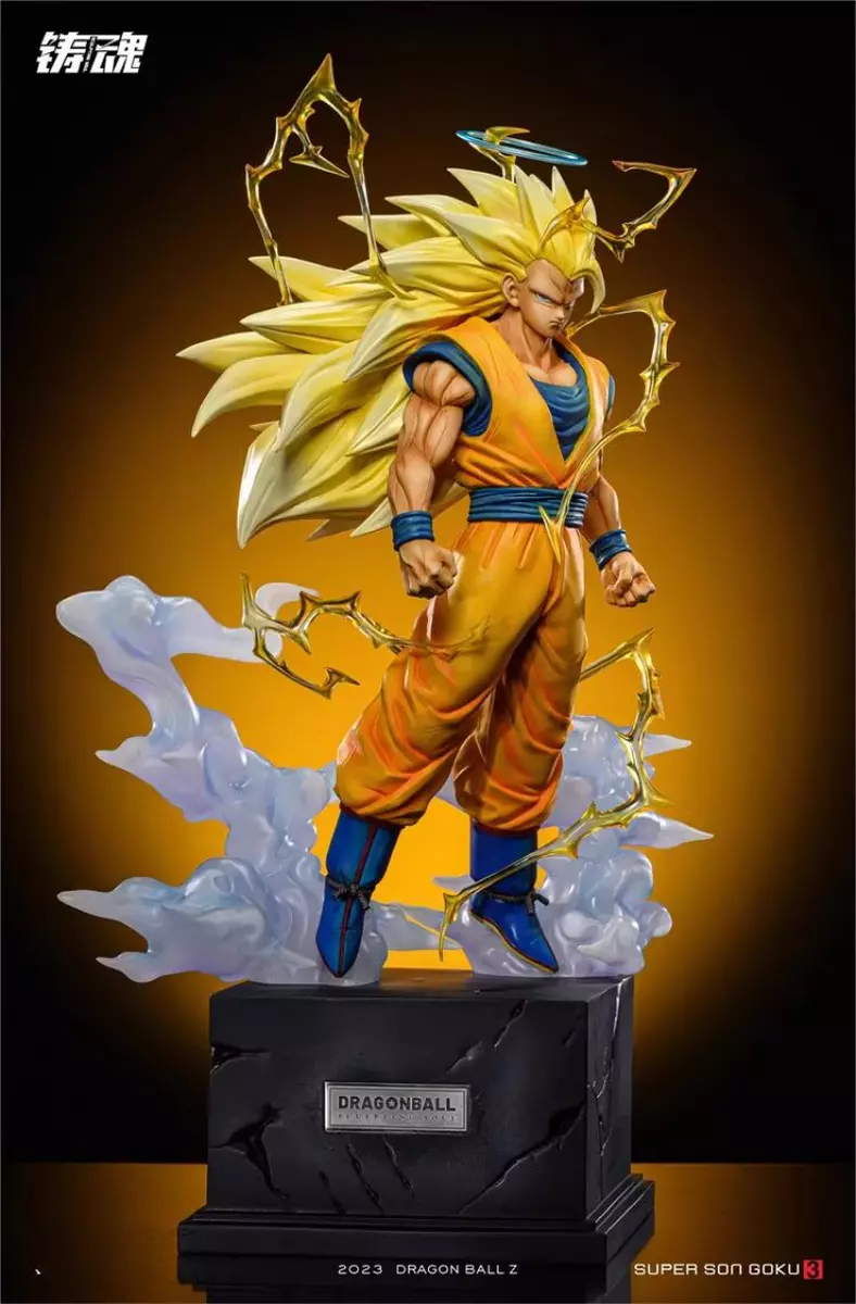 Super Saiyan 4 Son Goku Resin Bear Studio Statue Dragon Ball 31cm