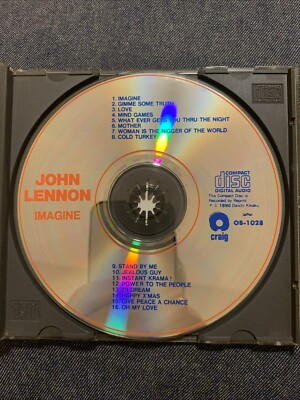 John Lennon Super Hits Rare Japan CD OB-1028 | eBay