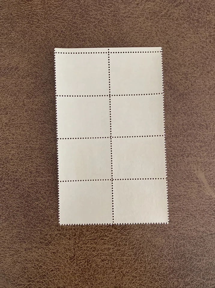 USA Stamp SCOTT #2142 - Winter Special Olympics 22c - 1985 - Block Of 8 - MNH OG - Image 2 of 2