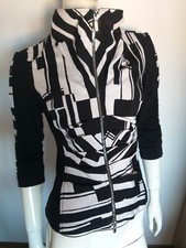 JOSEPH RIBKOFF 3/4 sleeve blazer size UK 12