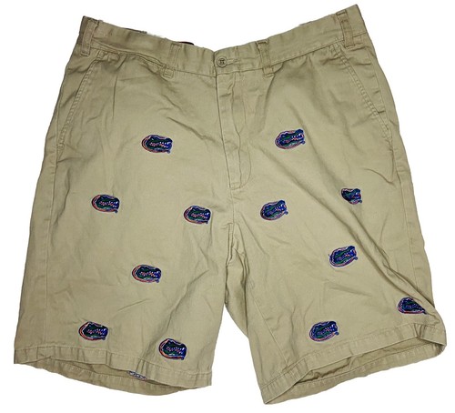 Pennington & Bailes Stadium Pants Florida Gators Men's Khaki Shorts; 33