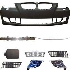 Set Stoßstange vorne für BMW 5er E60 E61 Bj. 07-10 Träger+Grill+Zubehör+Nebel
