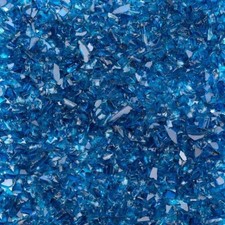 Oceanside Glass Frit Deep Aqua Coarse 8.5oz. 96 COE