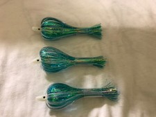 High Percentage  Salmon Trolling Flies Pack Of 3- 4” Rigged Tourney Style