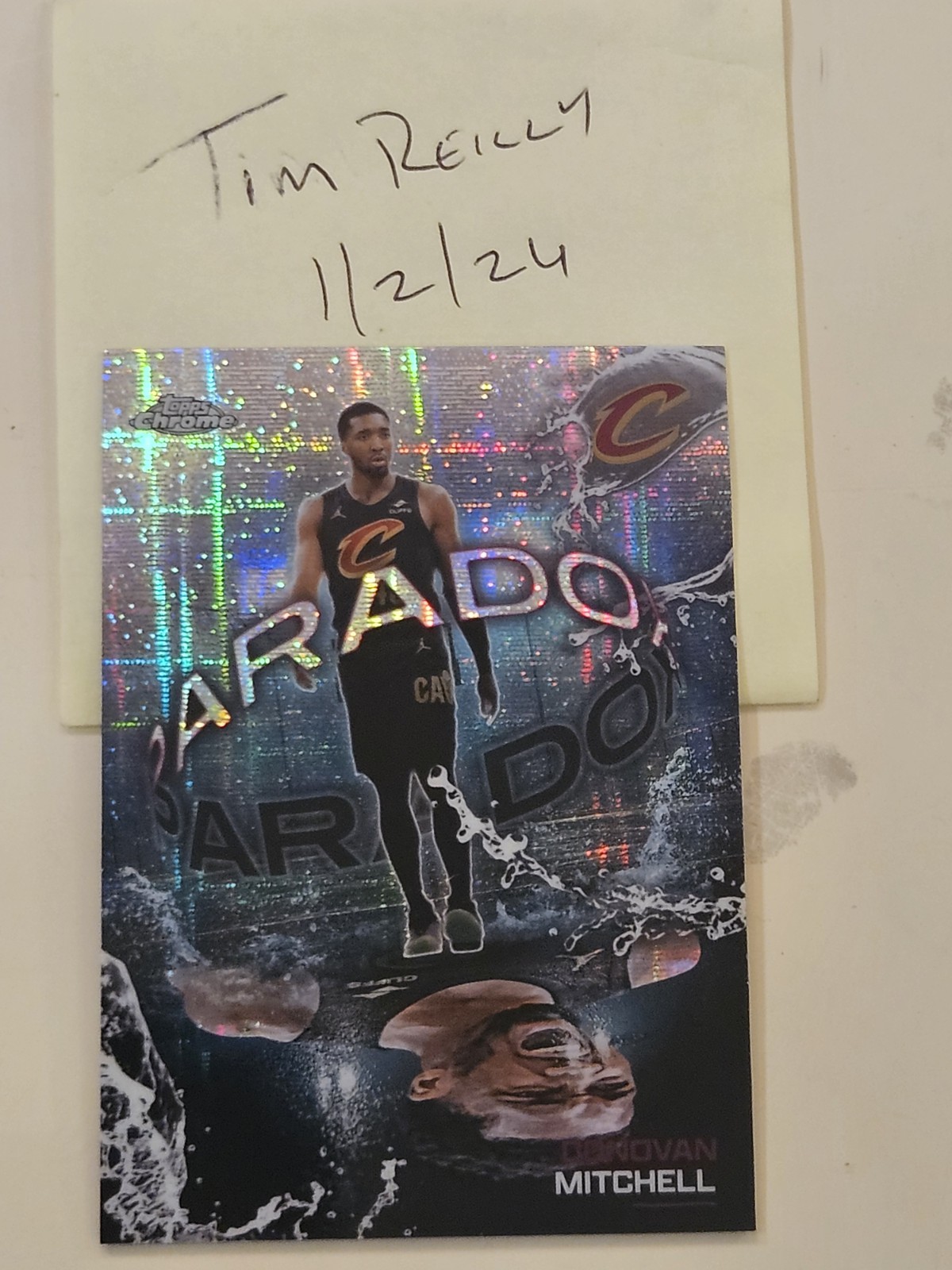 2025-26 Topps Chrome Donovan Mitchell Paradox Px-7 Case Hit! SSP! Cleveland Cavs