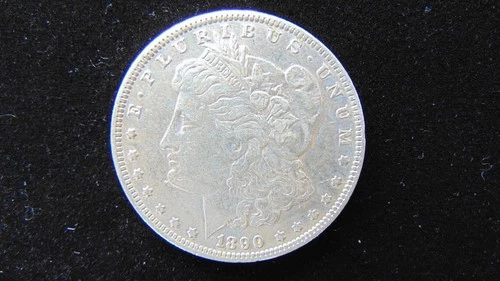 1890 O Morgan Silver Dollar $1 Choice AU Coin #28