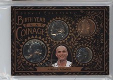 2025 Upper Deck Goodwin Champions Birth Year Quad Coinage /50 Andre Agassi 12a0