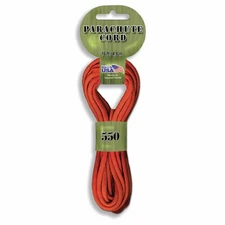 Pepperell PARA-1641 Parachute Cord 4mmx16'-Burnt Orange (6Pk)