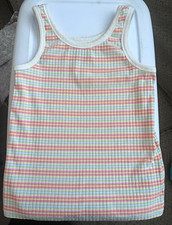 Cat  Jack Girls L 10/12 Multicolor Striped Ribbed Camisole Undershirt