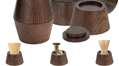 4 Solid Natural Wood Brown Bed Risers Furniture Height 2 x 3''Wide Non-Slip Real