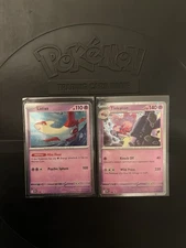Pokemon TCG Stellar Crown Latias/Tinkaton Cosmic Holo Promos 139/140 NEAR MINT