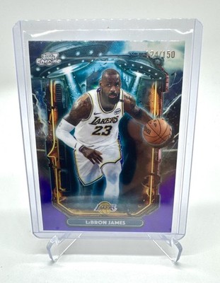LeBron James Extra Terrestrial Talent #124/150, 2026 Topps Chrome Cosmic  #ET-8