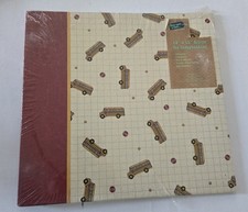 Once Upon A Time Scrapbook Album 12x12 School Bus Theme, New