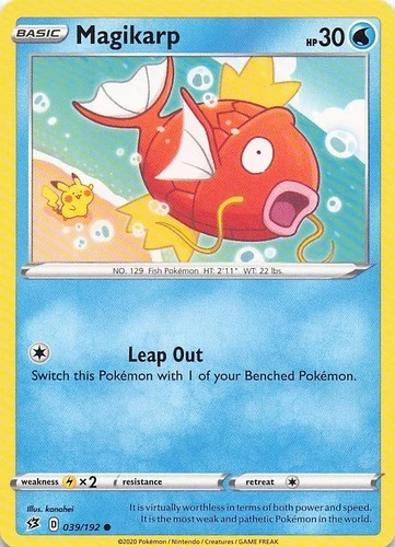 ✨Magikarp 039/192 - Regular - SWSH02: Rebel Clash - NM