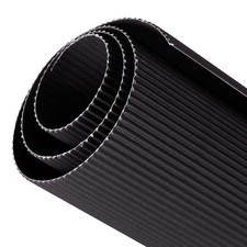 5pcs Corrugated Paper Sheets 27-inch x 20-inch Black Cardboard DIY