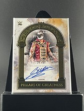 2025 Topps WWE Royalty Pillars of Greatness AXIOM Autographed Card 31/99