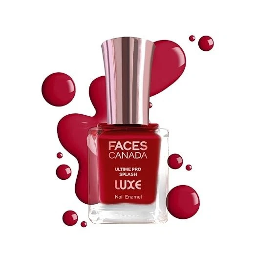 FACES CANADA Ultime Pro Splash Luxe Nail Enamel - First Date (L57), 12ml | Gloss