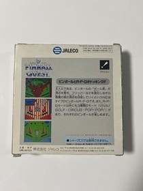 Pinball Quest Nintendo Famicom FC Jaleco Japan Import NTSC-J Video Game