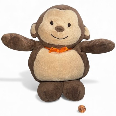 Carters Child Of Mine Monkey Plush  Brown Musical Pull CribToy Twinkle Star Song