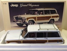 AUTOart 1/18  Jeep Grand Wagoneer white 853847