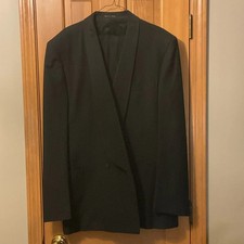 FULL Canali 44R shawl lapel black tuxedo jacket pants