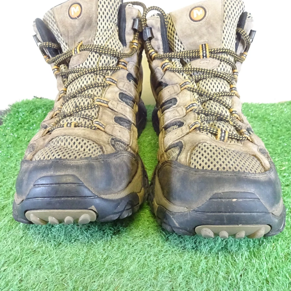 Merrell Stiefel Größe 11 Herren Braun Moab 2 Ventilator Komfort Wandern Wanderschuhe - Bild 2 von 4