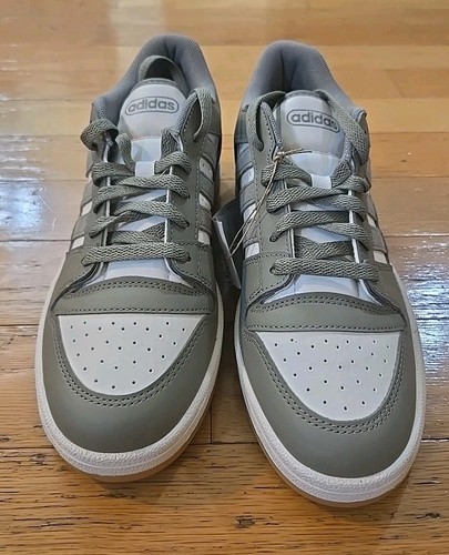 Adidas Break Start Basketballschuhe M8/W10 IH7966 Silver Pebble / Chalk White - Bild 3 von 7