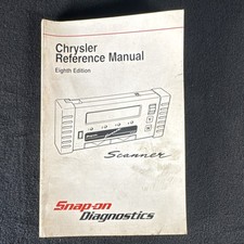 Chrysler Reference Manual Eighth Edition Snap On Diagnostics Scanner Chrysler Reference Manual Eighth Edition Snap On Diagnostics Scanner