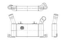 NRF Ladeluftkühler LLK Intercooler Kühler Ladeluft 309098