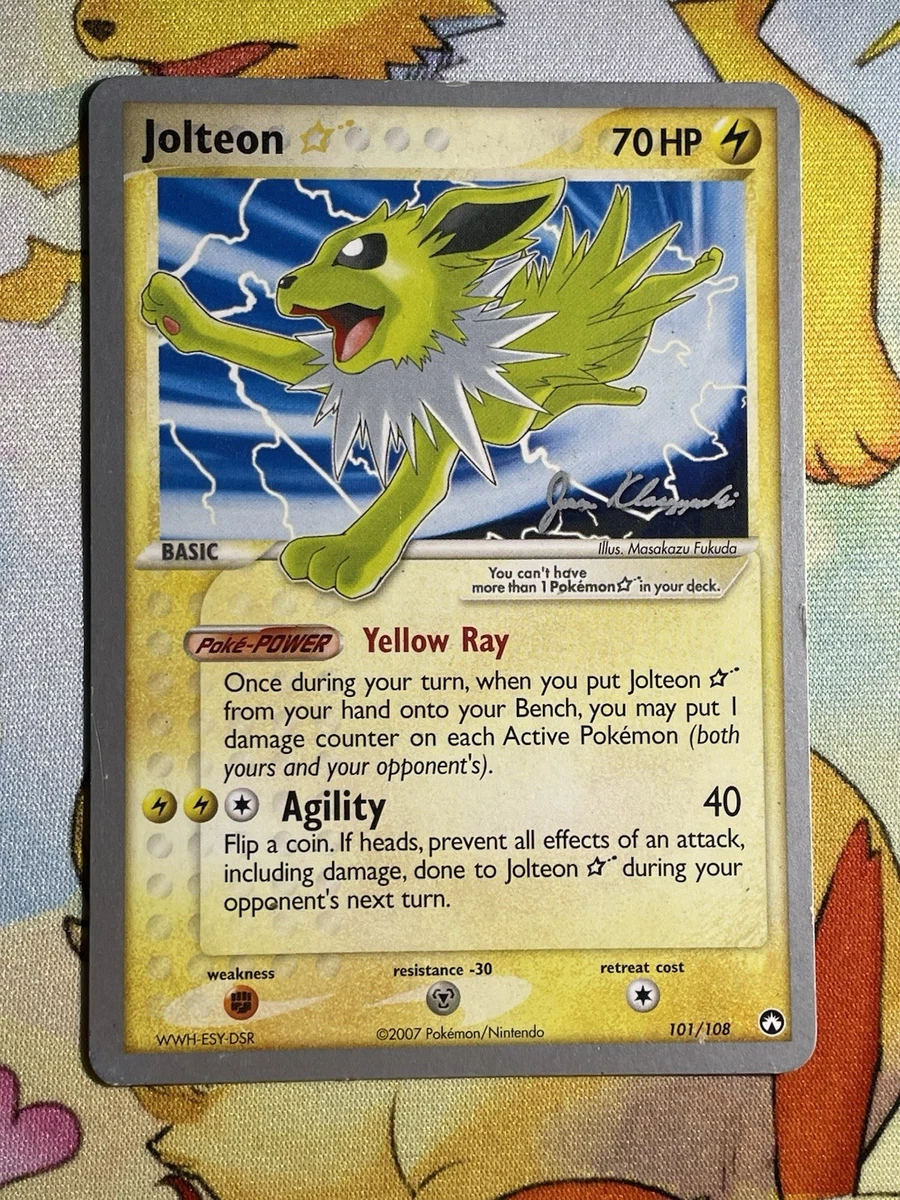 Jolteon Star Pokémon TCG Cards for sale | eBay