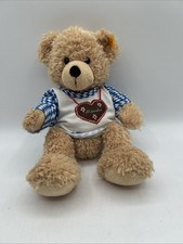Steiff Munich Teddy Bear 11" 111327 w/ Hofbr u T-Shirt Bayern Bavaria Germany
