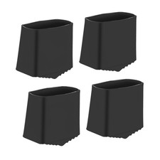 4Pcs Ladder Feet Covers Stabilizer Household Step Ladder Accessoires Black