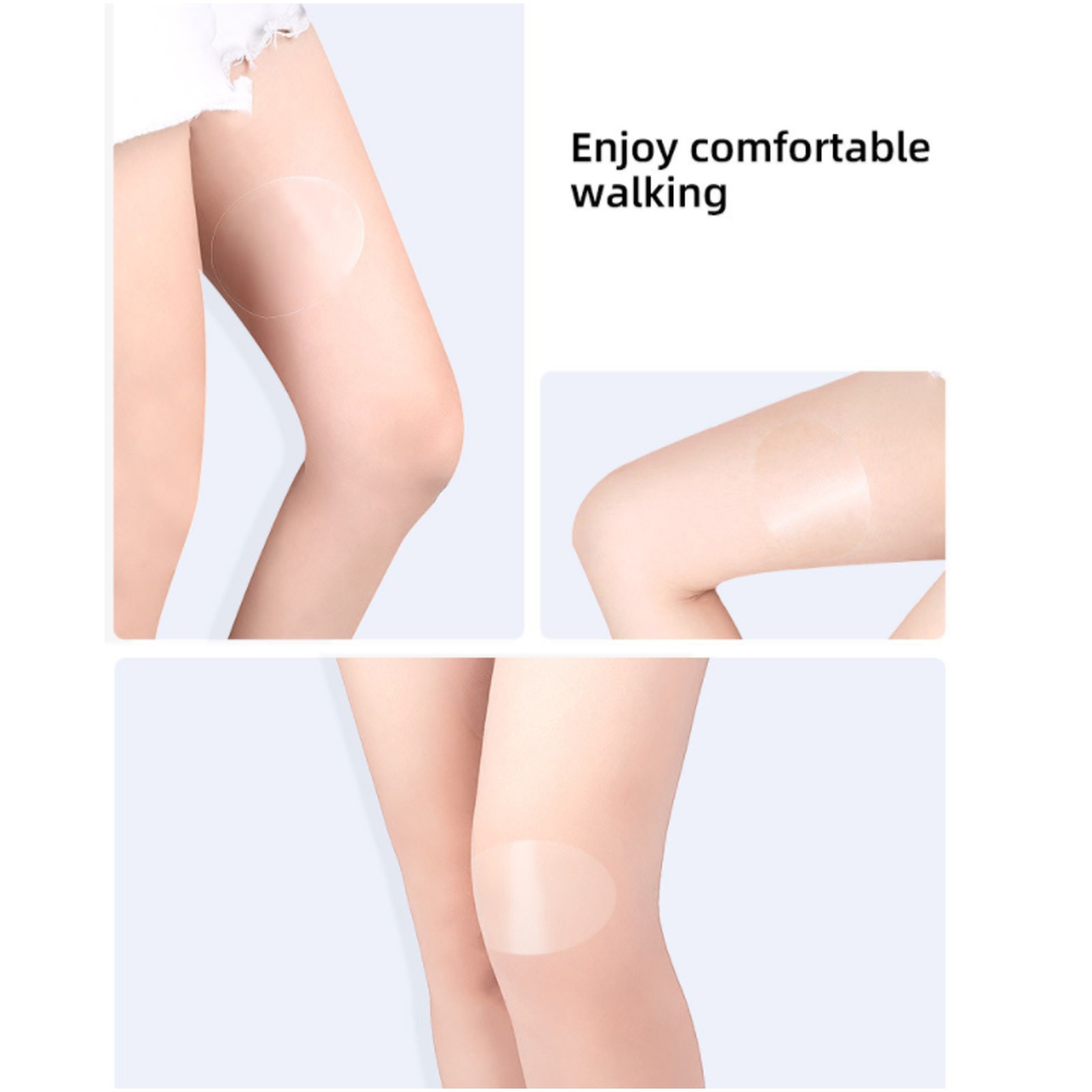Thigh Anti Friction Pads 10 Pcs Inner Thigh Anti Chafing Patches Clear For