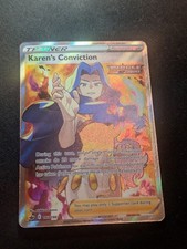 Karen's Conviction (Full Art) 193/198 Swsh06: Sword & Shield - Chilling Reign on eBay