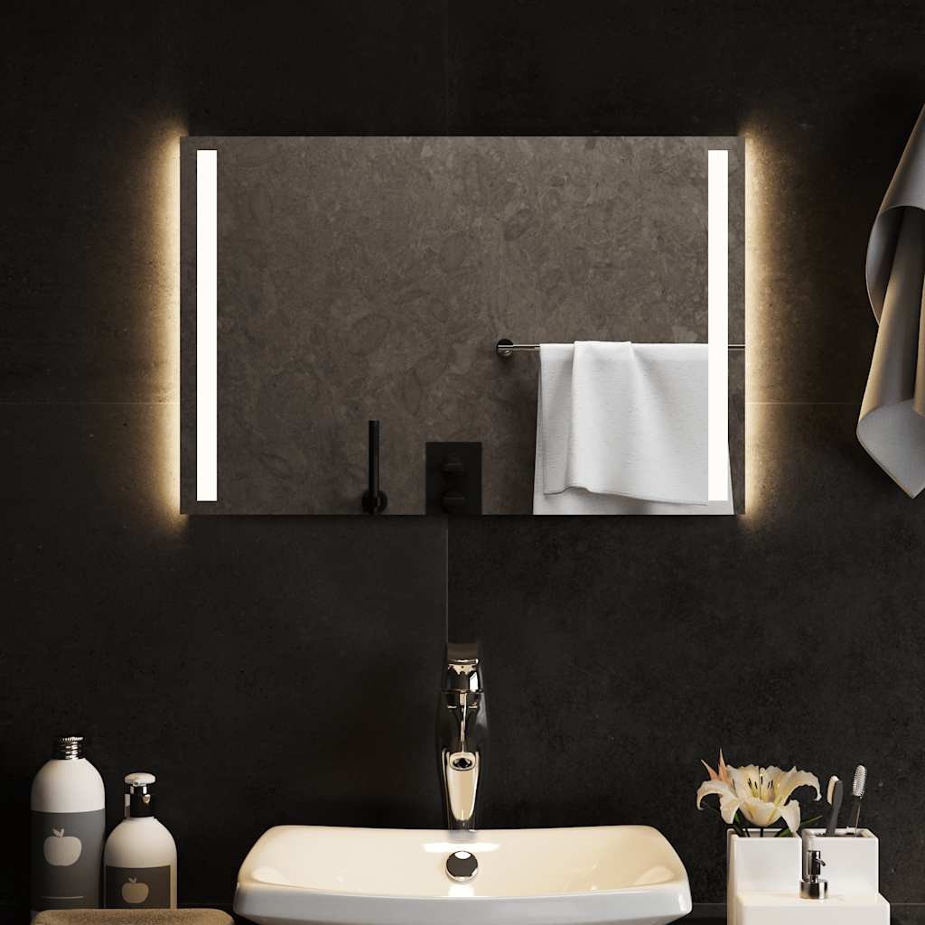 Offerta Specchio Bagno LED 60x40 vidaXL - Vetro IP65 Prezzo Outlet