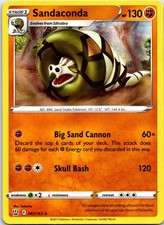 Sandaconda 082/163 Holo Rare Battle Styles Pokemon NM