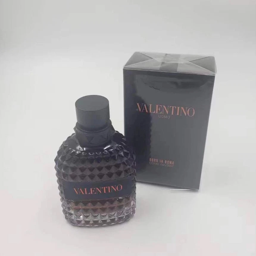 Туалетная вода для мужчин Valentino Uomo Born In Roma Coral Fantasy 3,4 унции одеколон новый в коробке - Изображение 3 из 3