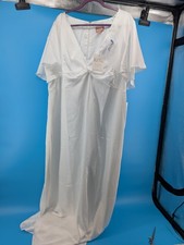 Show Me Your MuMu 3X Rome Twist Gown Ivory White MuMu Weddings NWT Long Luxe 