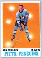 KEN SCHINKEL 1970-71 O-PEE-CHEE 70-71 #92 NRMINT+                85856