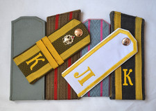Soviet & Ukrainian Shoulder boards lot Army military uniform soldier straps set