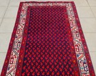 Rare Hand Knotted Tribal Badam Gul Mir Wool Area Runner Rug 9.11 x 3.5 Ft — photo 7