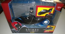 MCFARLANE TOYS BATMAN ANIMATED SERIES BATCYCLE D.C.DIRECT LIGHTS UP SMOKE EFFECT